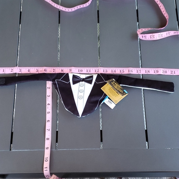 Donating!! Tux or Diamond 💎 Necklace Doggy Dress-Up & Toy - Picture 3 of 8